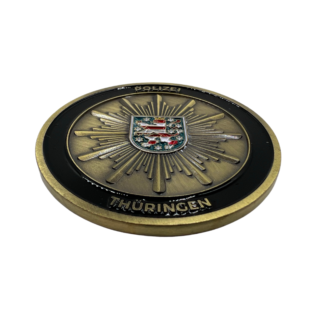 Polizei Thüringen limitierter Sammlercoin #15
