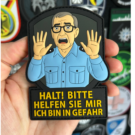 Deeskalations Meme Rubber Patch