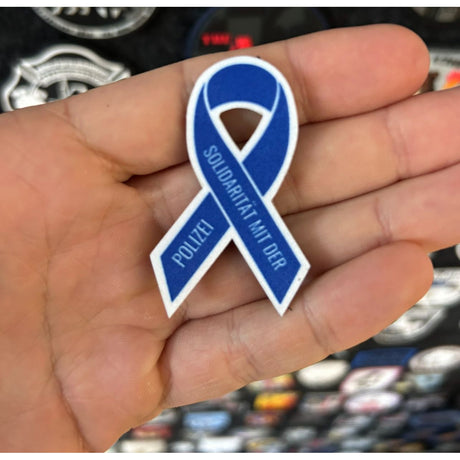 Solidaritätsschleife der Polizei Textil Patch