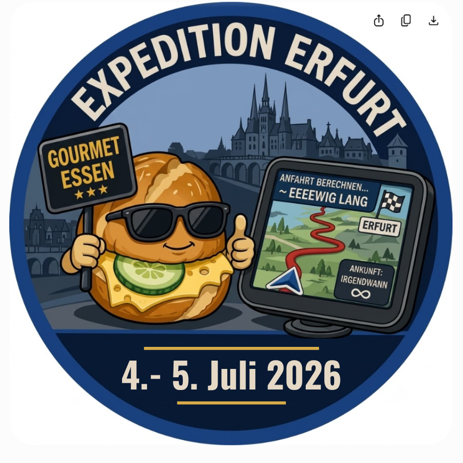 Expedition Erfurt Textil Patch