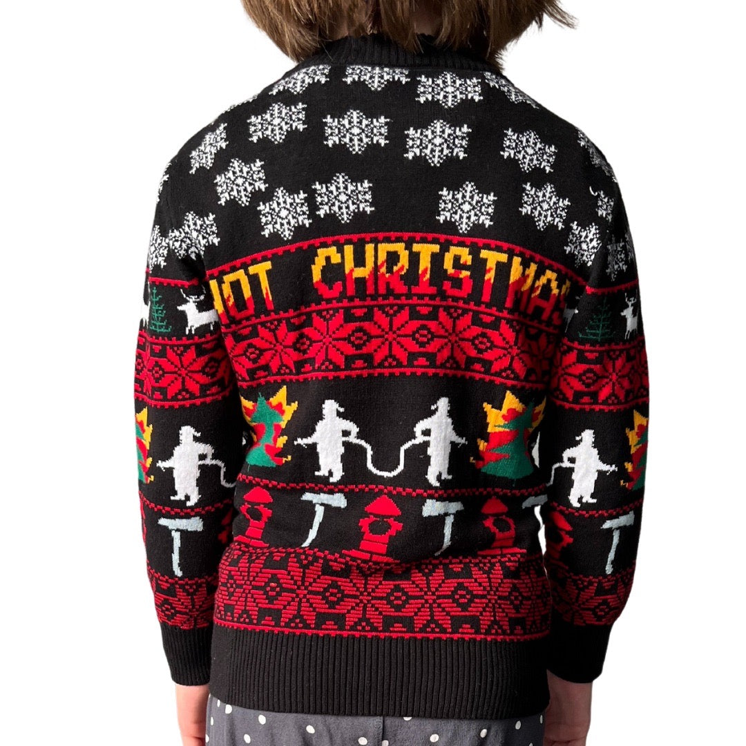 Kids Feuerwehr Xmas Sweater