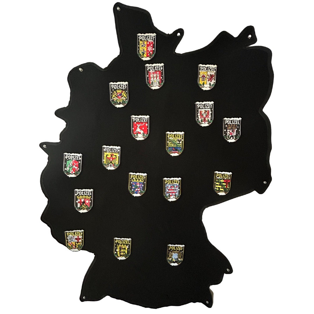 Komplettset Polizei Xmas Textil Länderpatches