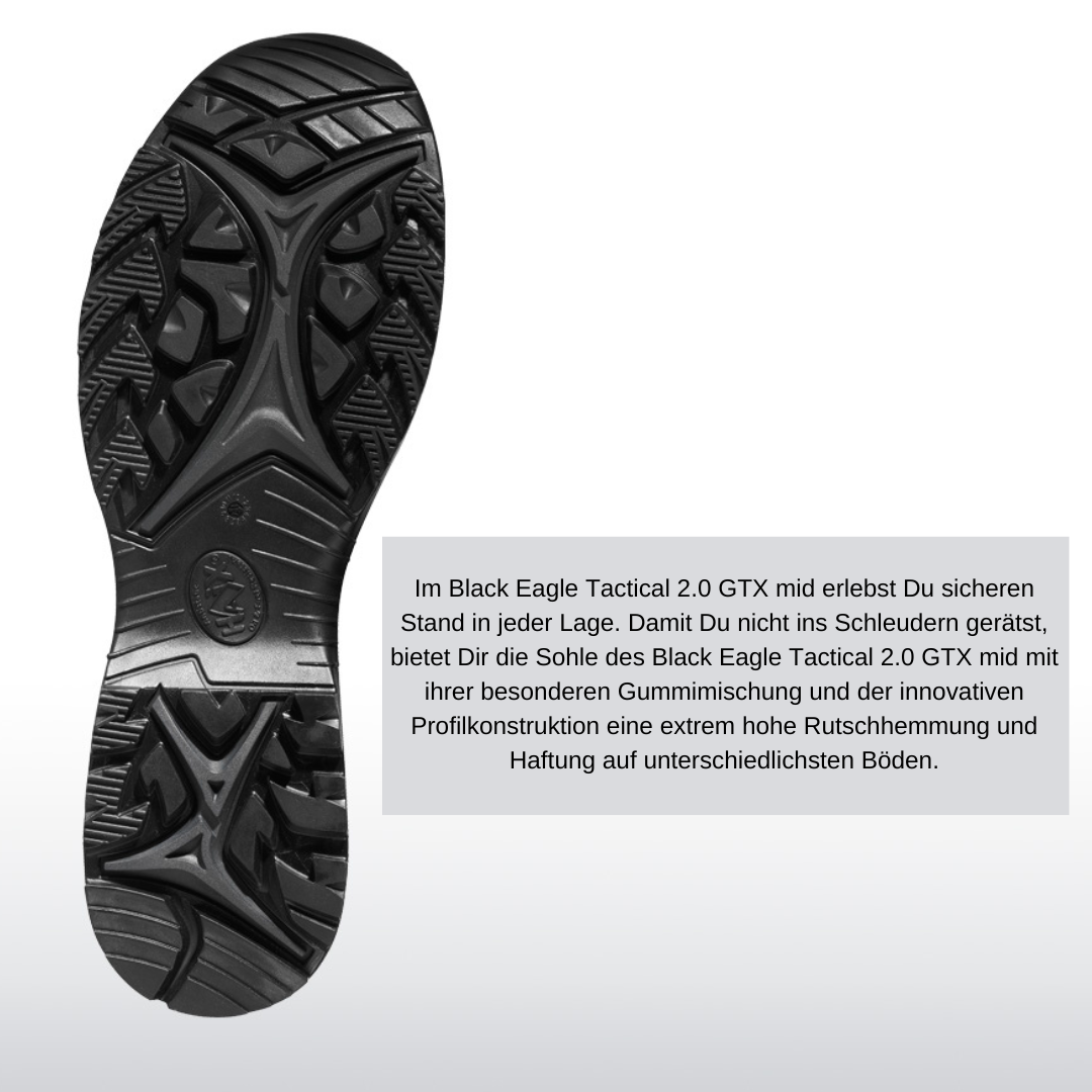 Haix Black Eagle Tactical 2.0 GTX mid/black