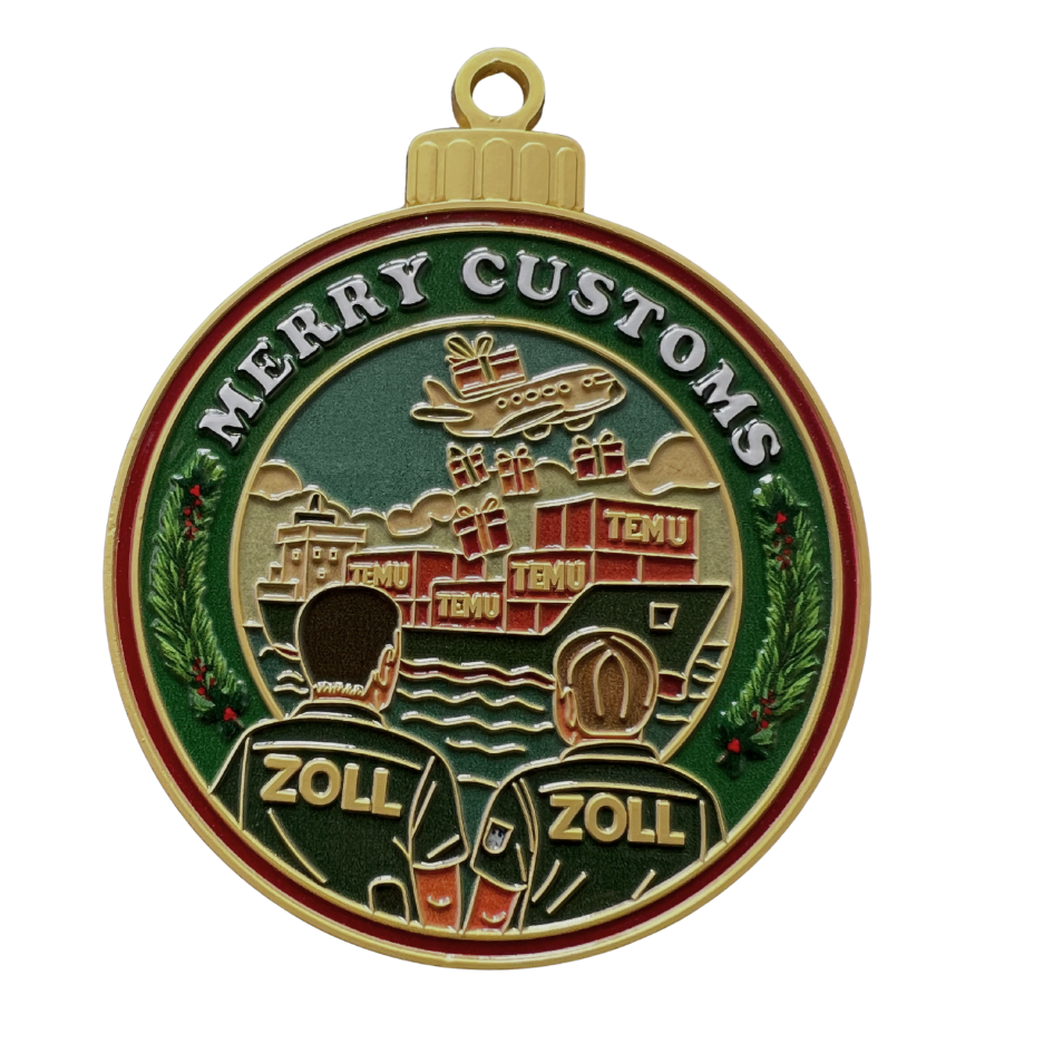 Merry Customs – Zoll Weihnachts-Coin 2025