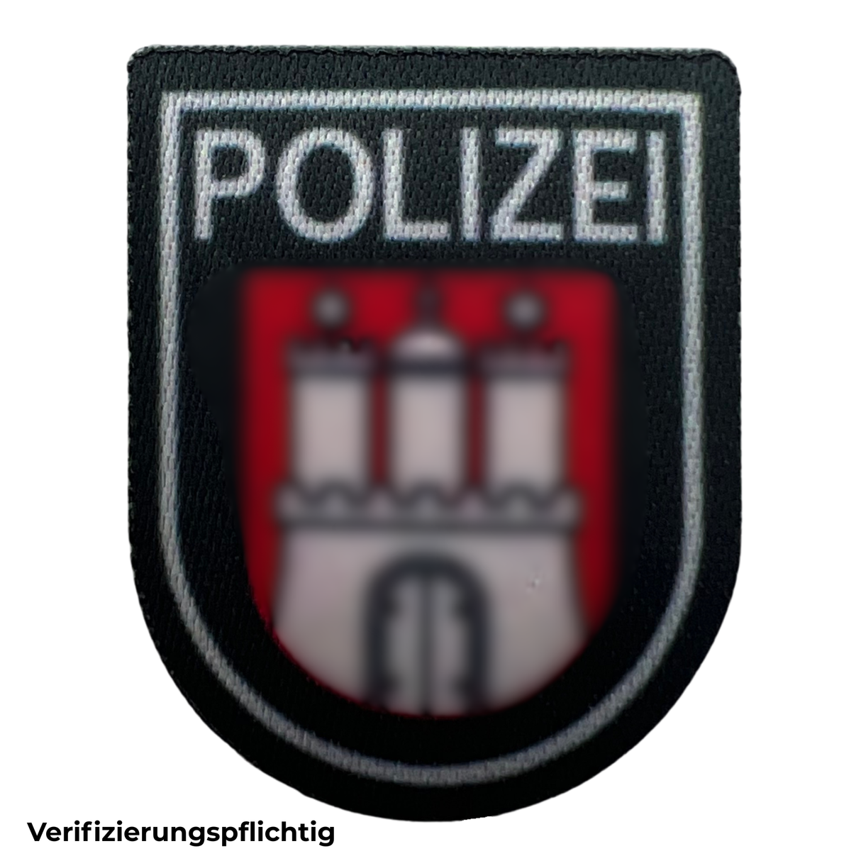 Mini Polizei Bundesländer Textil Patches