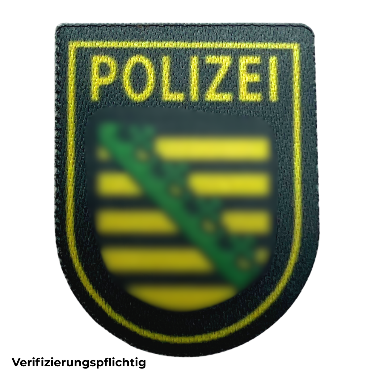 Mini Polizei Bundesländer Textil Patches