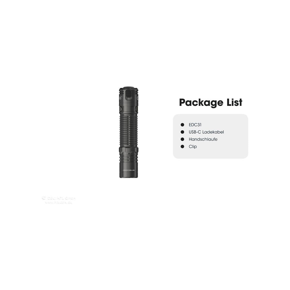 Nitecore EDC31 - 3500 Lumen