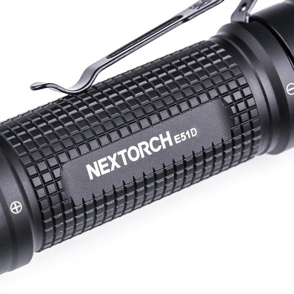 Nextorch E51D 2100 Lumen EDC LED Taschenlampe USB-C inklusive 18650 Akku