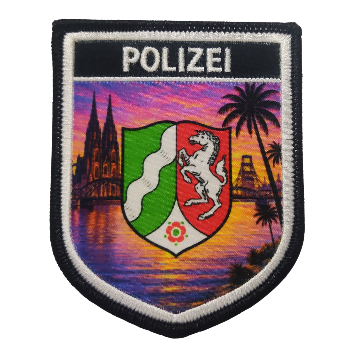 Polizei Bundesländer Summer Edition Textil Patches
