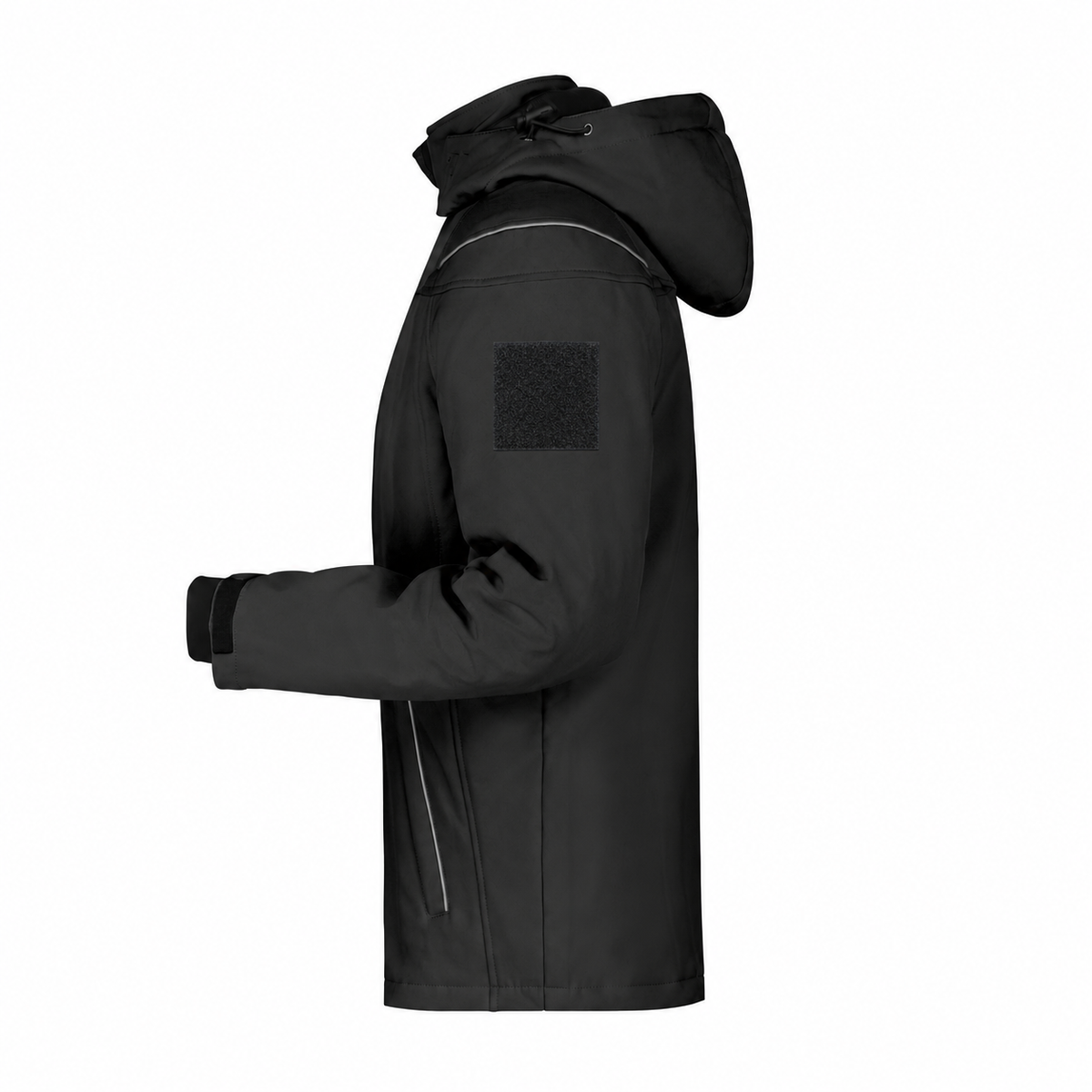 Winter Softshell Einsatzjacke mit Flauschflächen