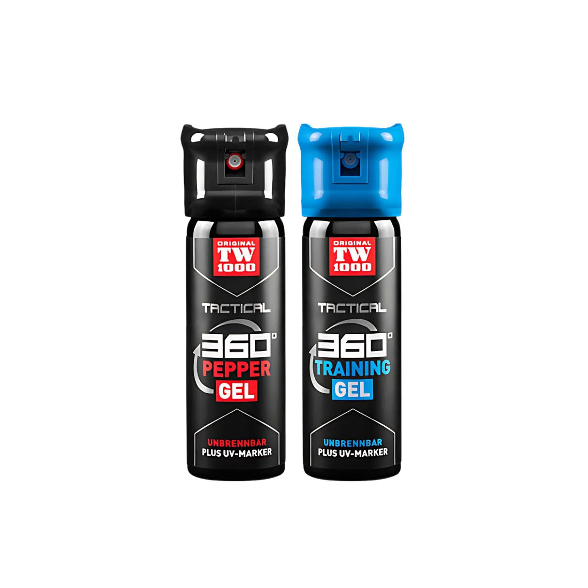 TW1000 TACTICAL Pepper-Gel Classic Twin-Pack inkl. Trainingsspray