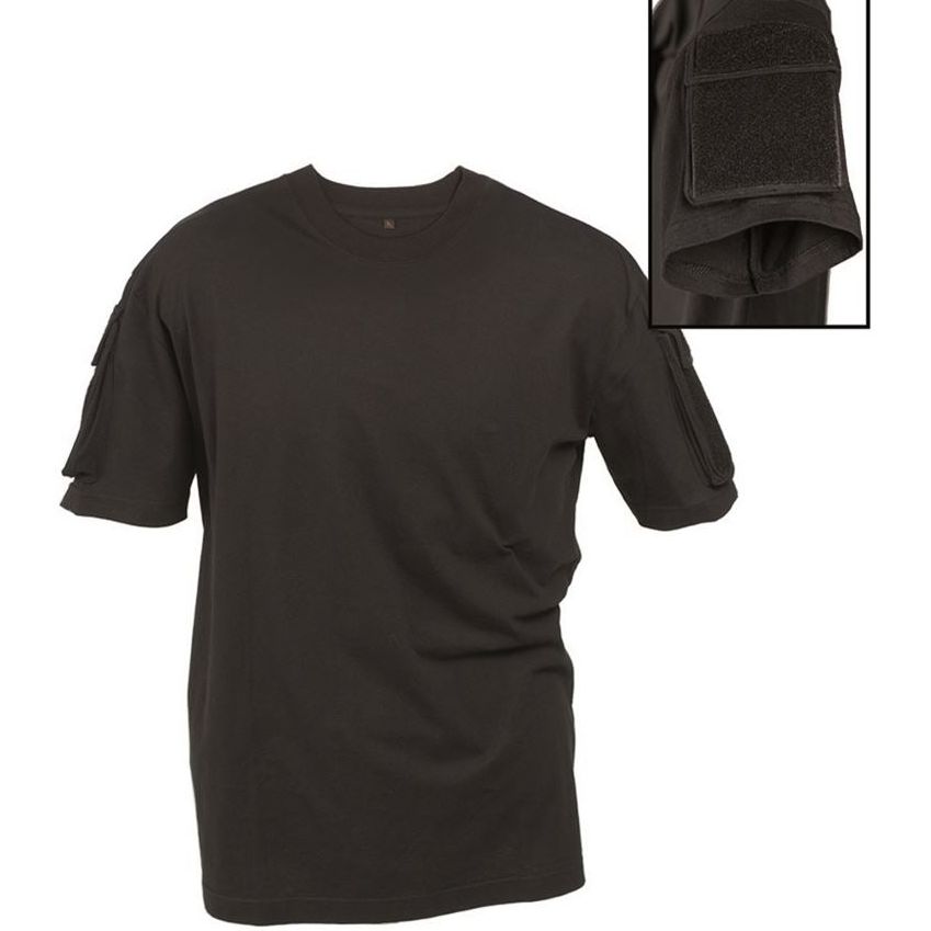 Mil-Tec Tactical T-Shirt mit Klettflächen