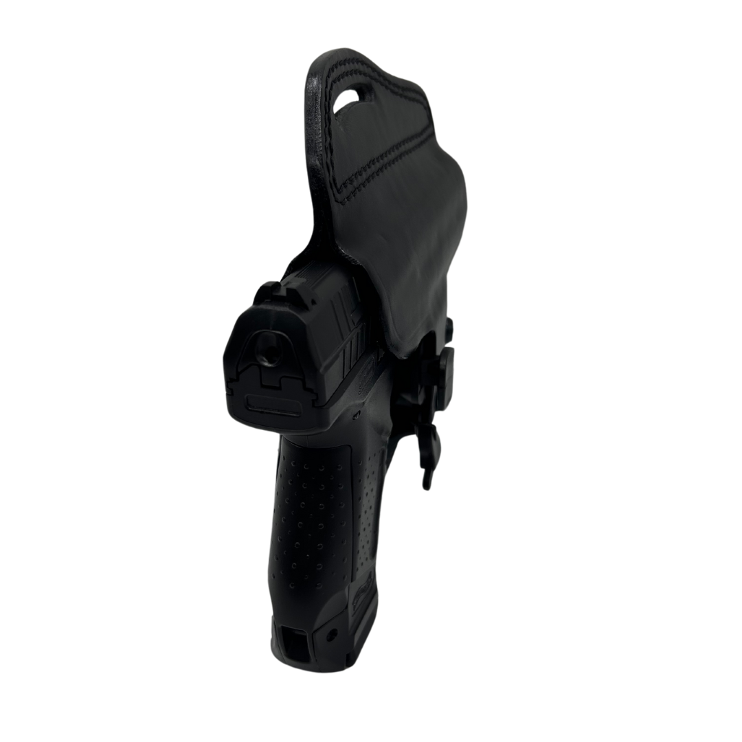 Vega Lederholster mit Sicherheitssystem