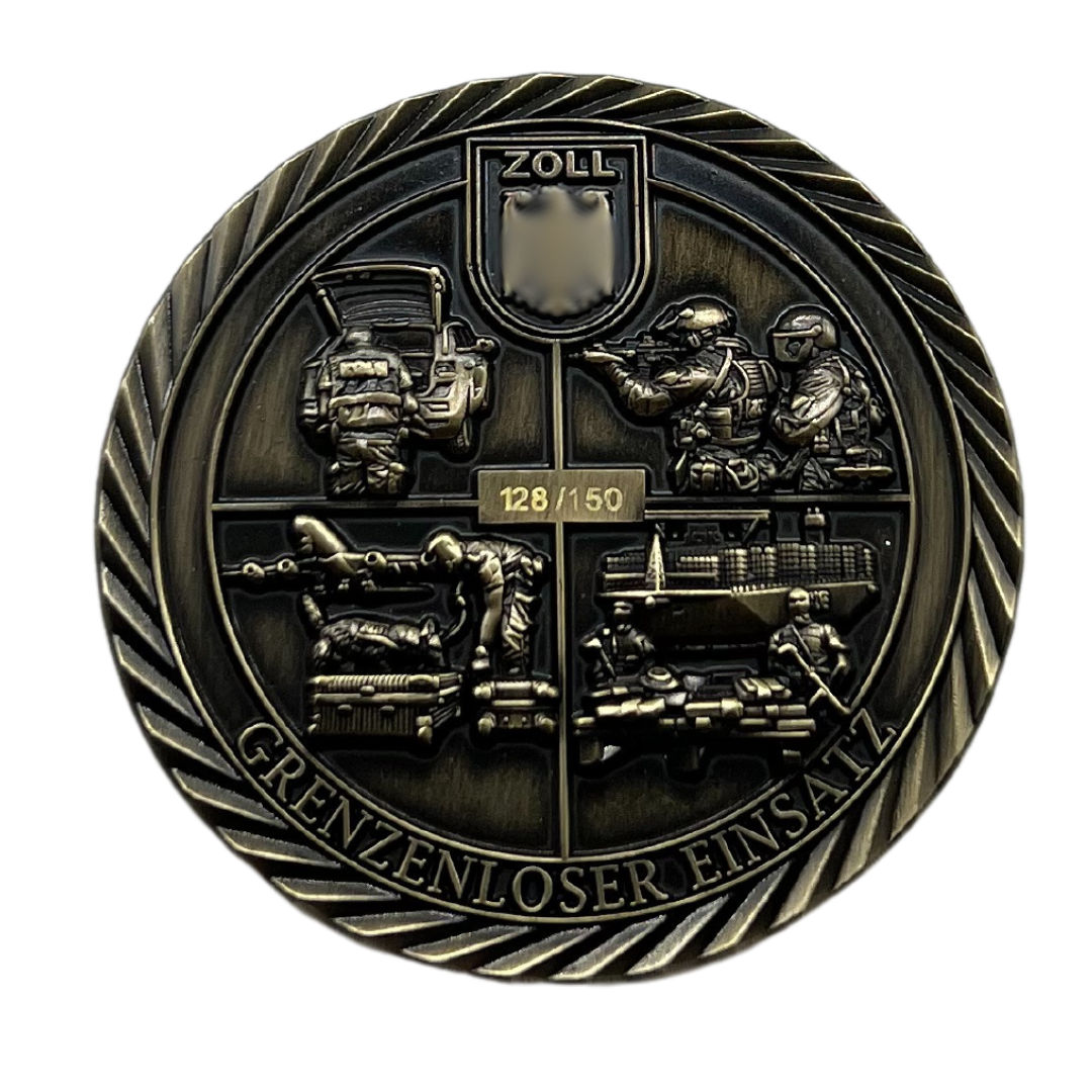 Zoll Deutschland limitierter Coin