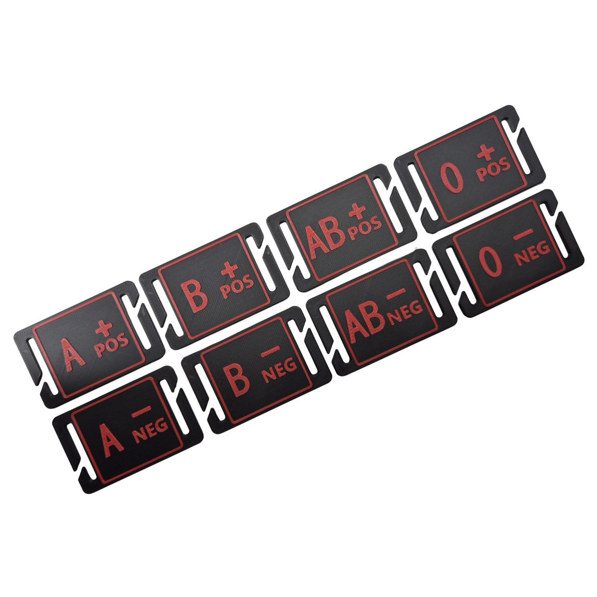 Blutgruppen Patches für MOLLE System