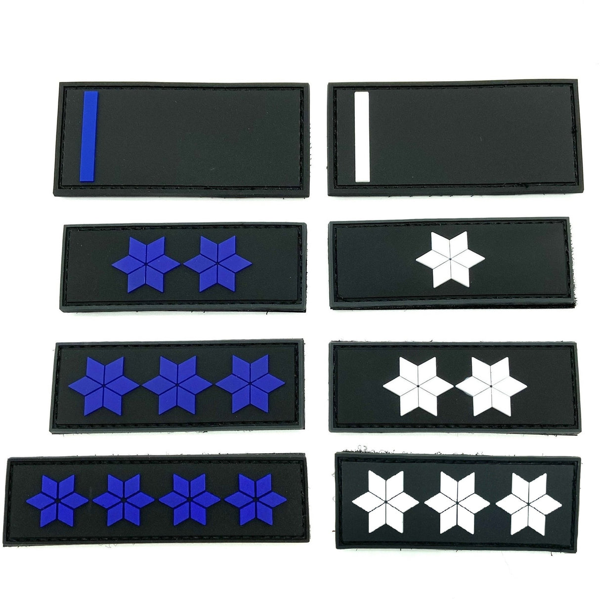 BUNDLE: 2x Dienstgrad Rubber Patch