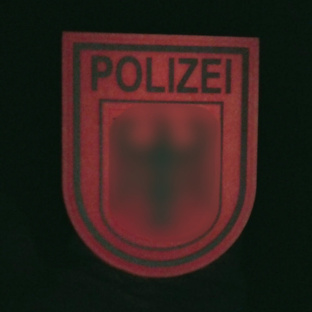 Pink Bundespolizei Rubber Patch