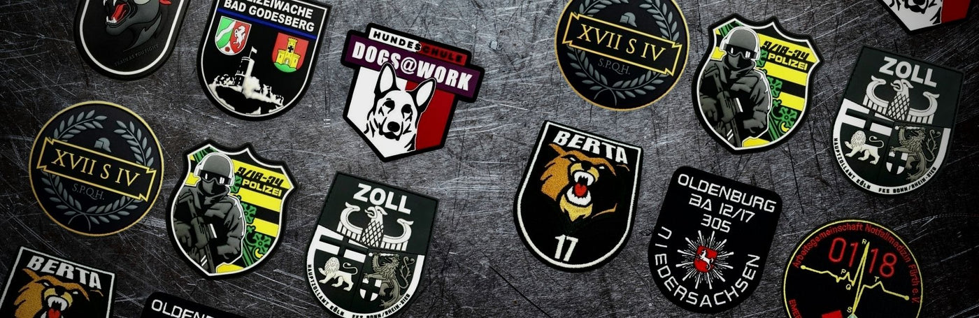 Individuell gefertigte Patches | polizeimemesshop.de