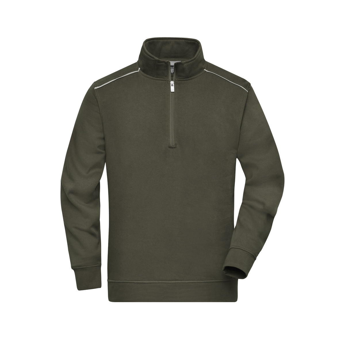 Individualisierbares Einsatz-Sweatshirt Half-Zip