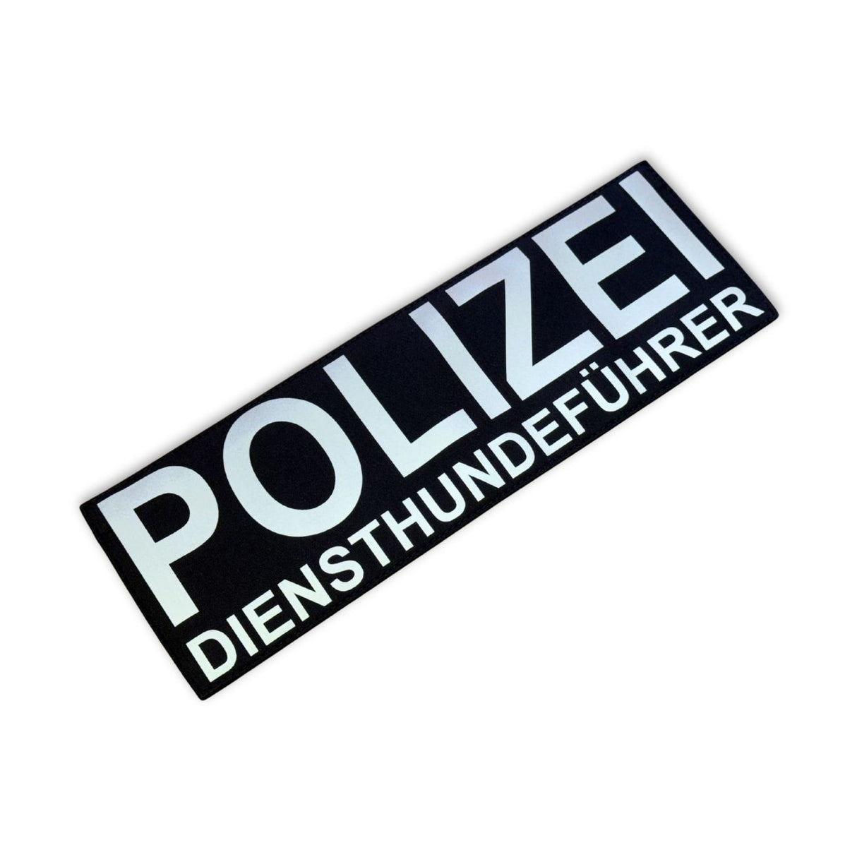 Flammhemmende Textil Patches "POLIZEI DIENSTHUNDEFÜHRER"