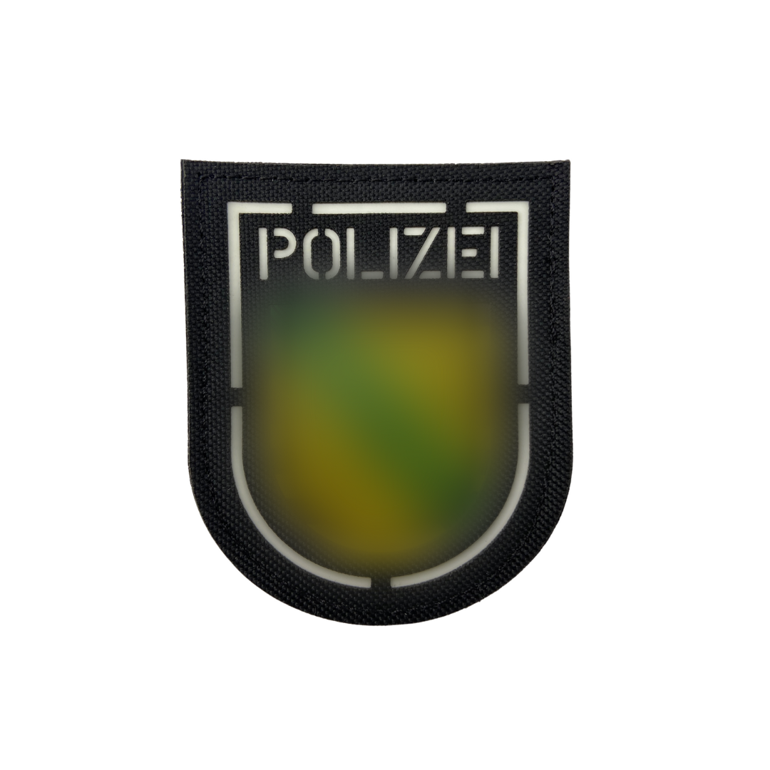 Bundesländer "Glow in the Dark" Lasercut Patches