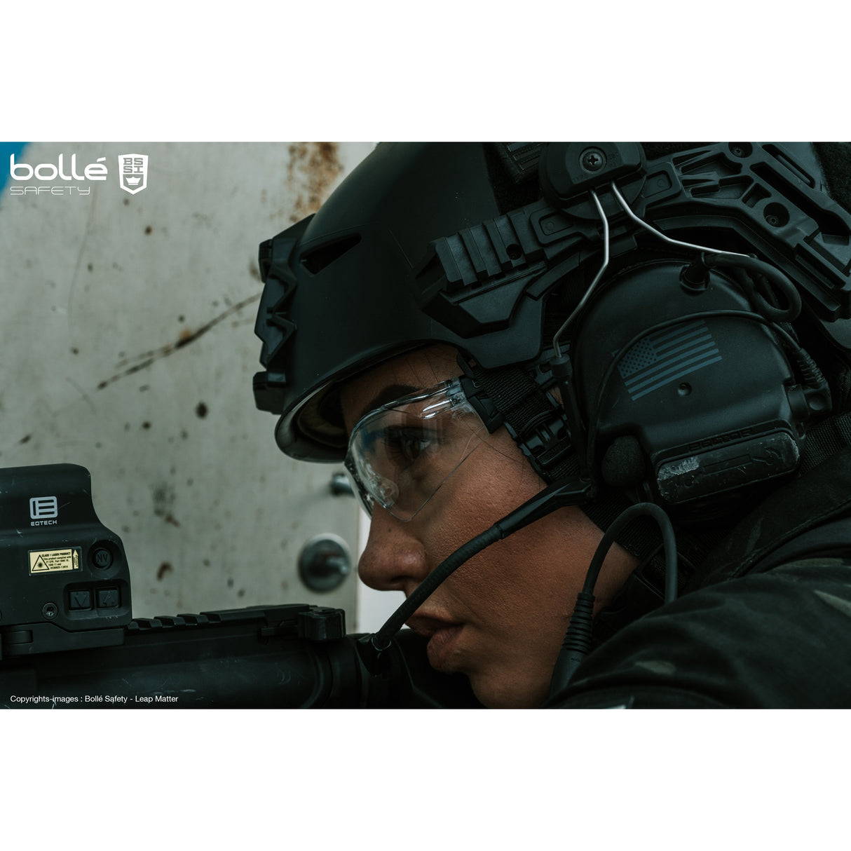 Bollé Schutzbrille RUSH+ Clear