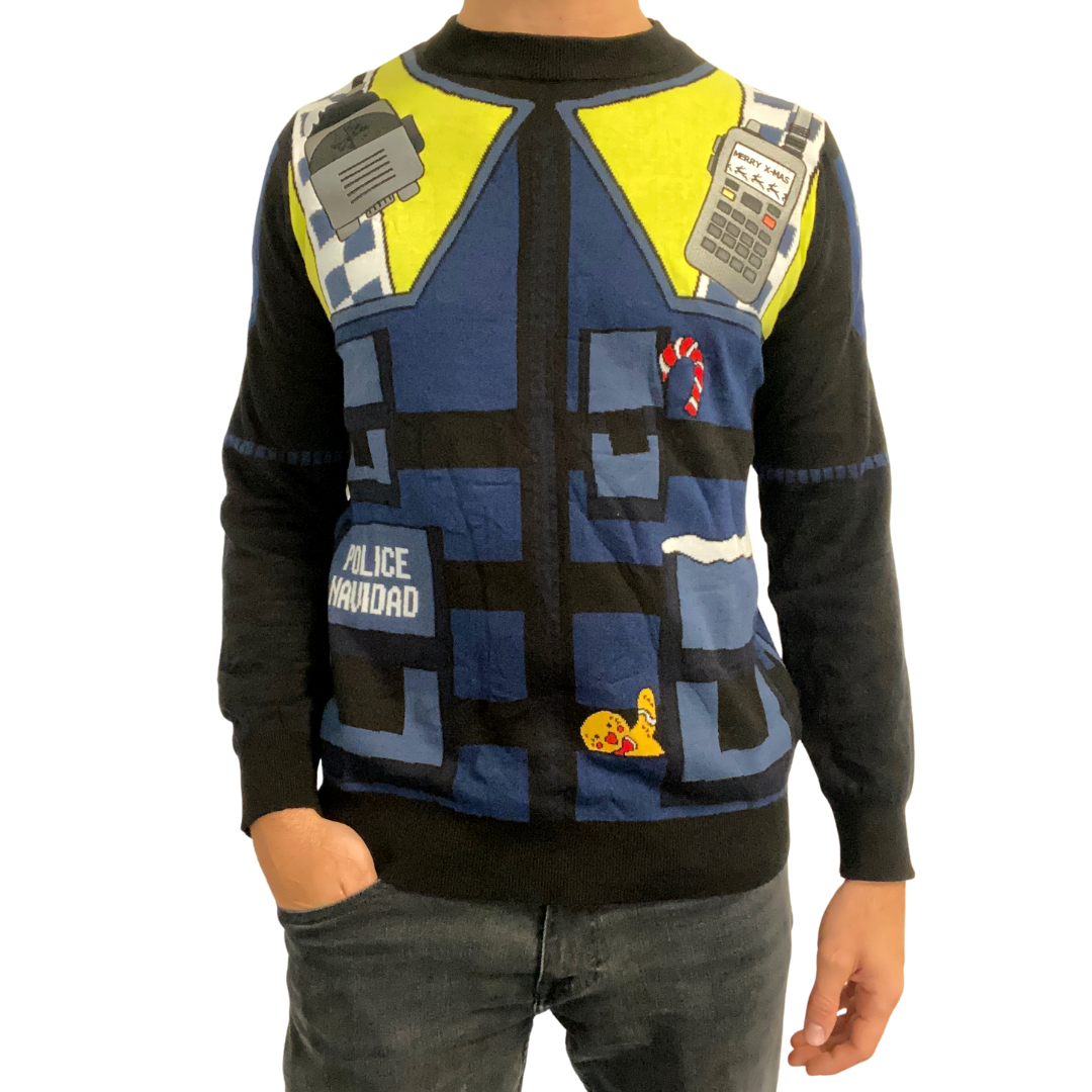 Polizei Uniform Xmas Sweater
