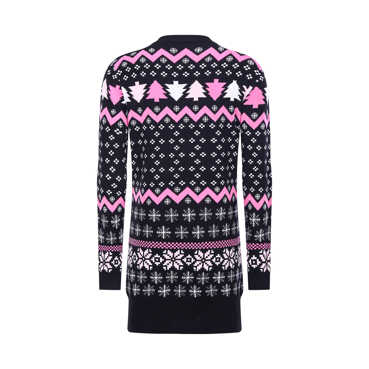 Pink Police Navidad Xmas Pulloverkleid - Polizeimemesshop
