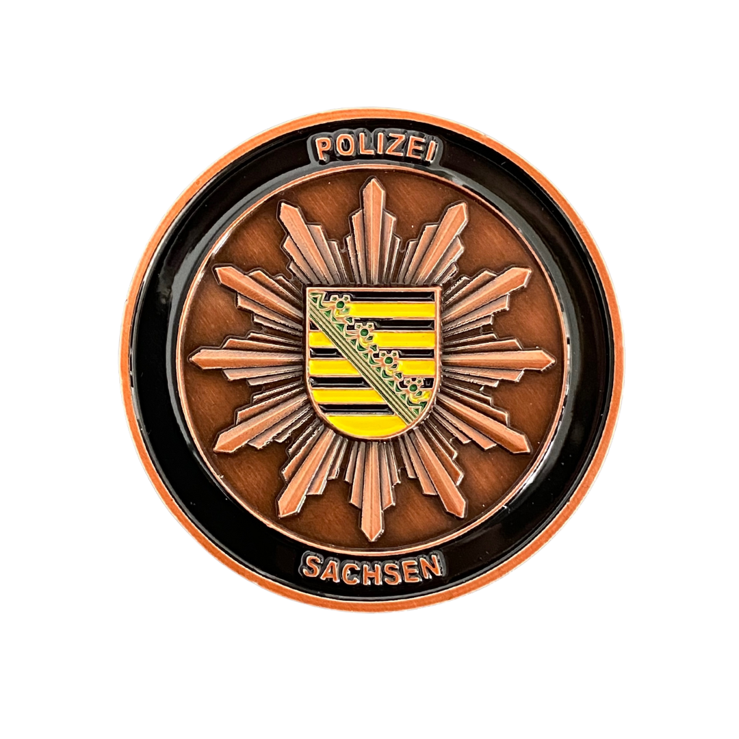 Polizei Sachsen limitierter Sammlercoin #9
