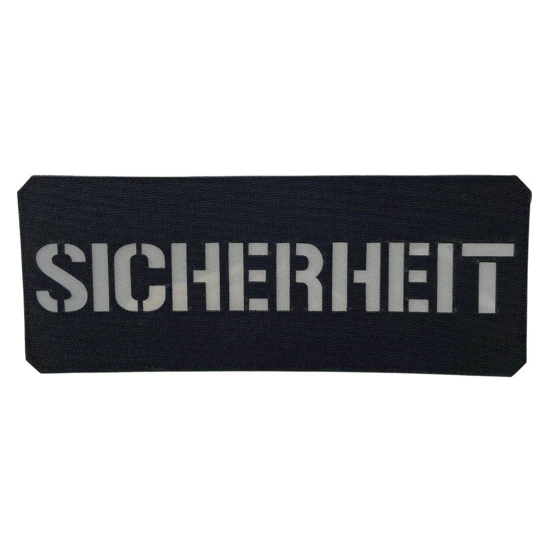 XL Sicherheit Lasercut Patch Reflective