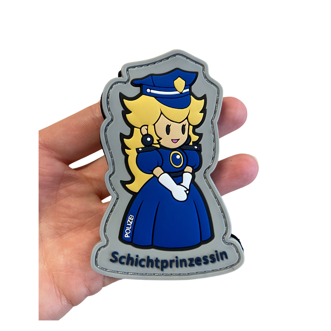 Schichtprinzessin Rubber Patch
