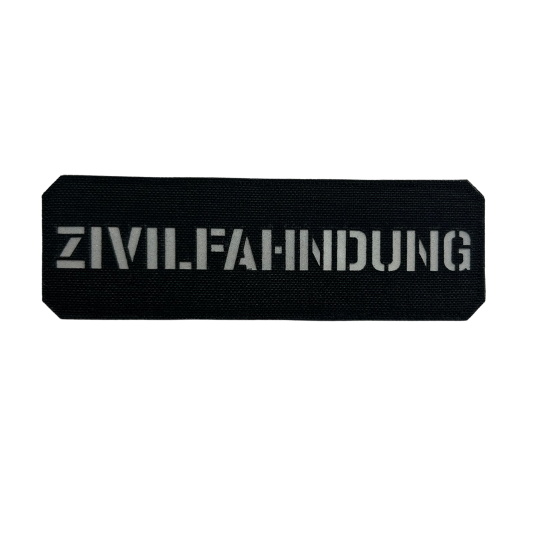 Zivilfahndung Lasercut Patch Reflective