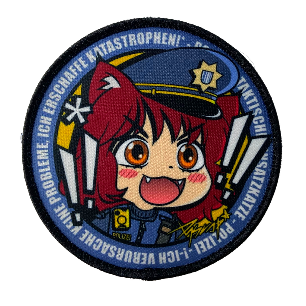 Einsatzkatze Textil Patch