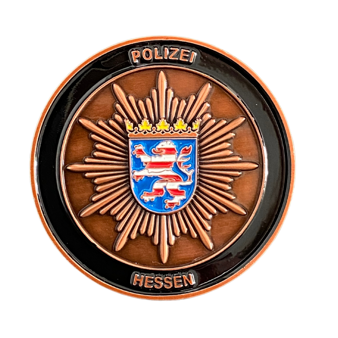 Polizei Hessen limitierter Sammlercoin #8