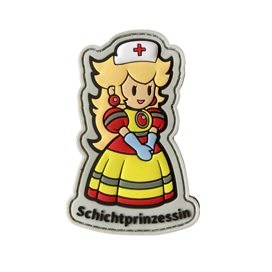 Schichtprinzessin der Rettung Rubber Patch