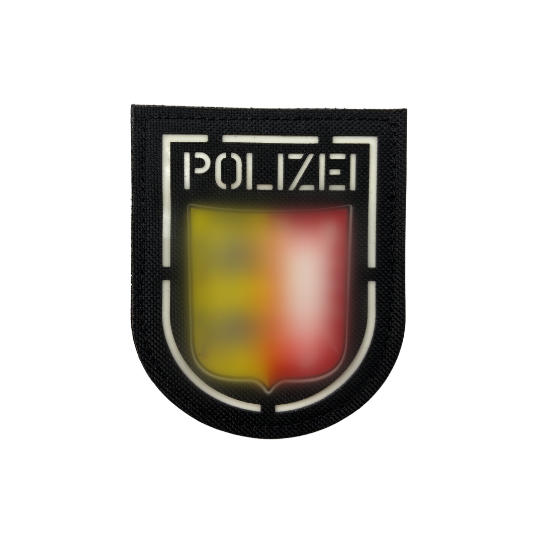 Bundesländer "Glow in the Dark" Lasercut Patches