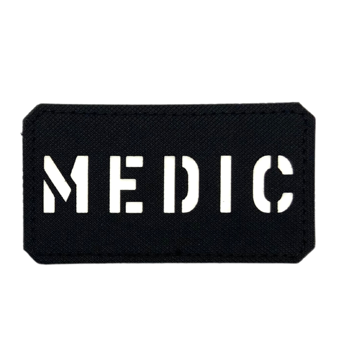 Lasercut Medic Glow Textil Patch