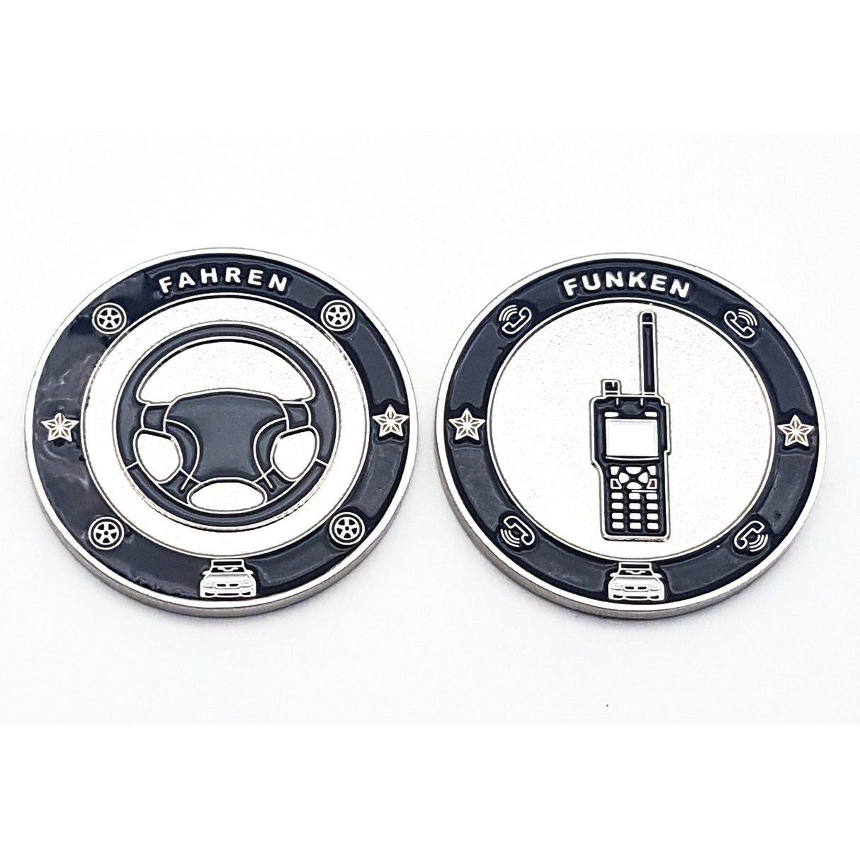 Fahren /Funken Fun Coin - Polizeimemesshop