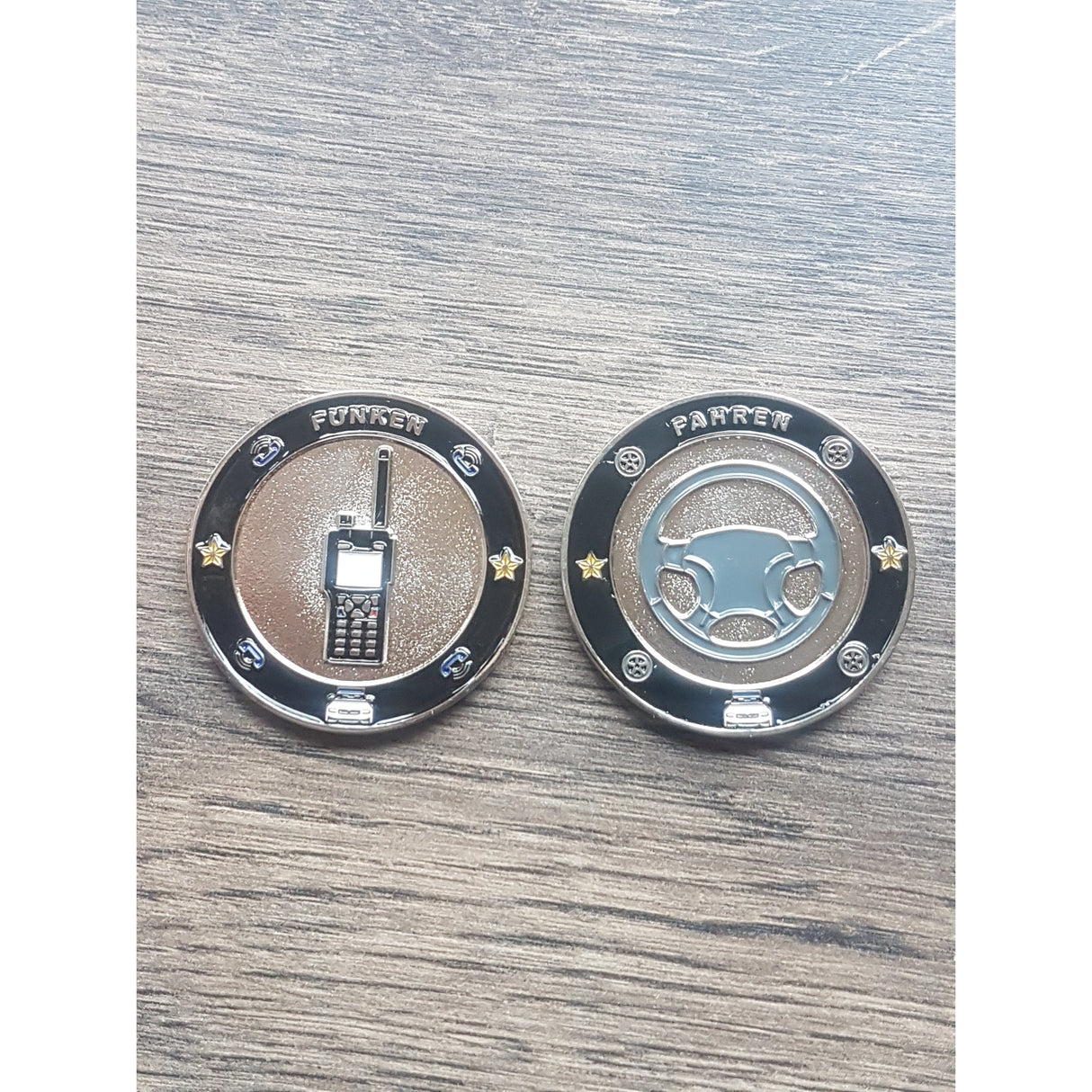 Fahren /Funken Fun Coin - Polizeimemesshop