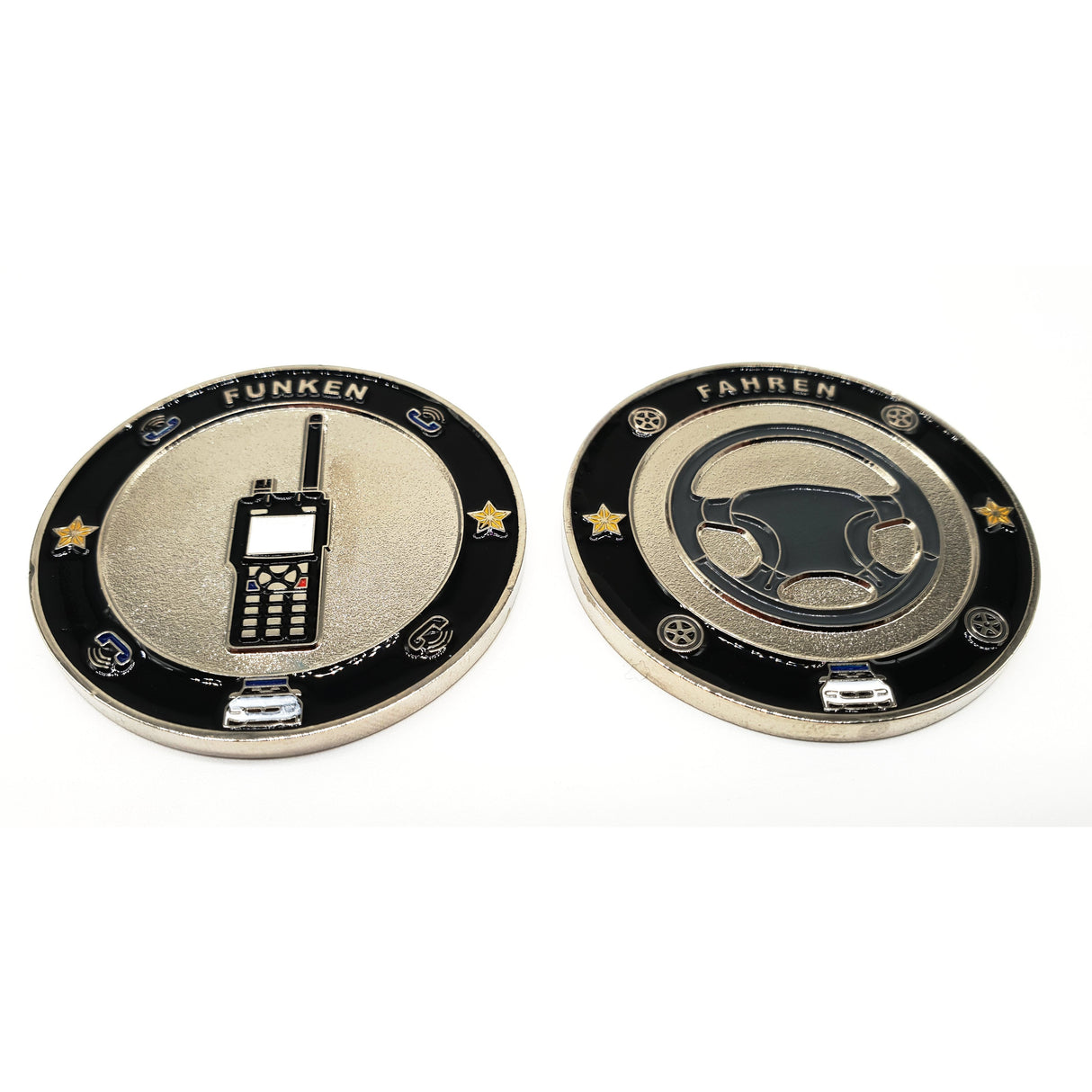 Fahren /Funken Fun Coin - Polizeimemesshop