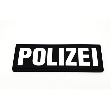 Polizei fluoreszierender Rubberpatch - Polizeimemesshop