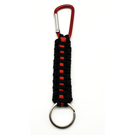 Thin Red Line Paracord Schlüsselhalter - Polizeimemesshop