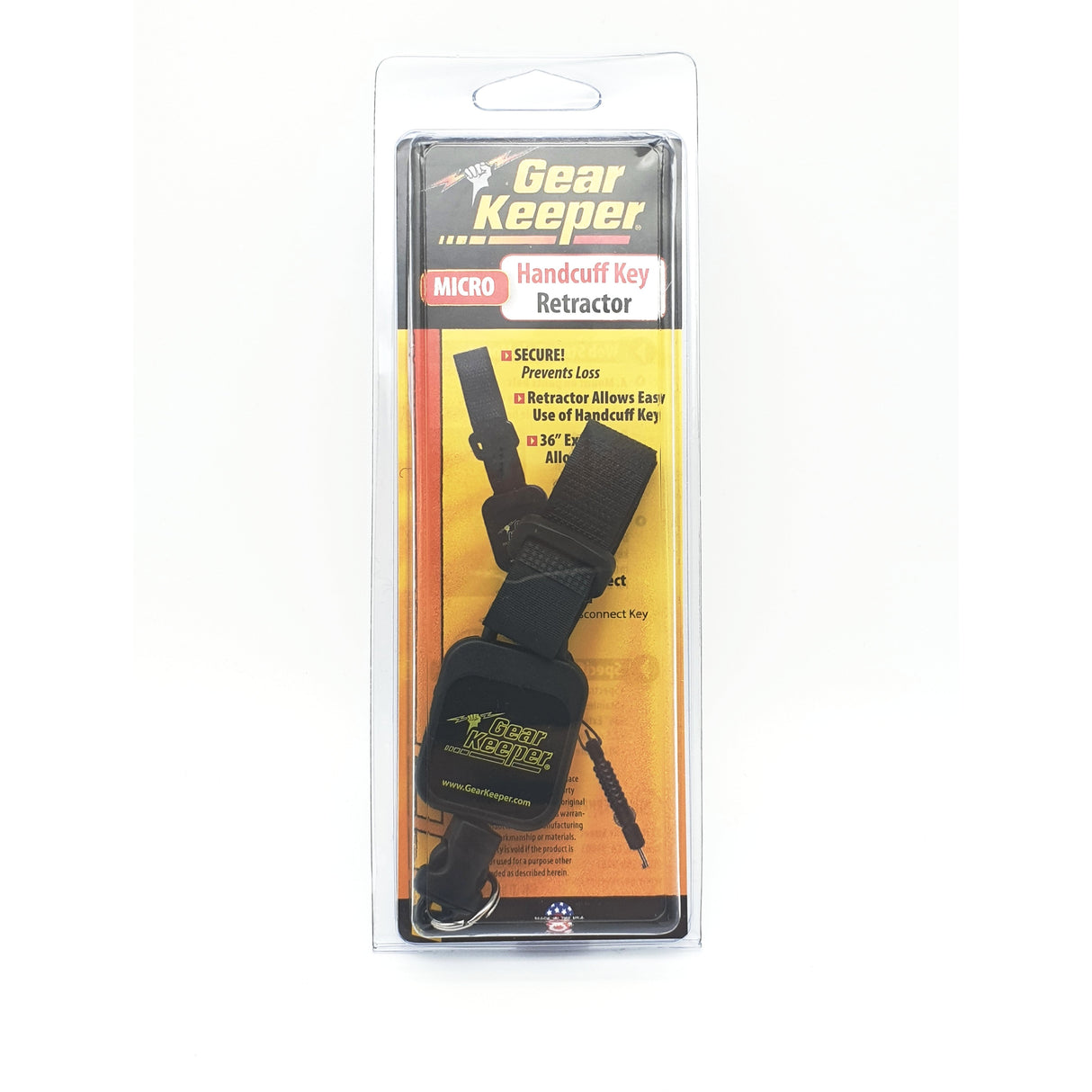 Gearkeeper "RT5" Cuff Key mit Klettsystem, Kevlarseil - Polizeimemesshop