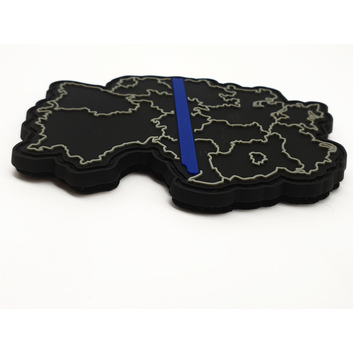Thin Blue Line Deutschland Rubber Patch - Polizeimemesshop