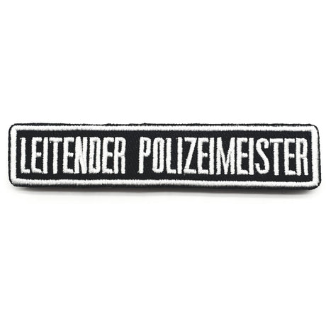 Namensschilder 2.0 Textilpatches - Polizeimemesshop