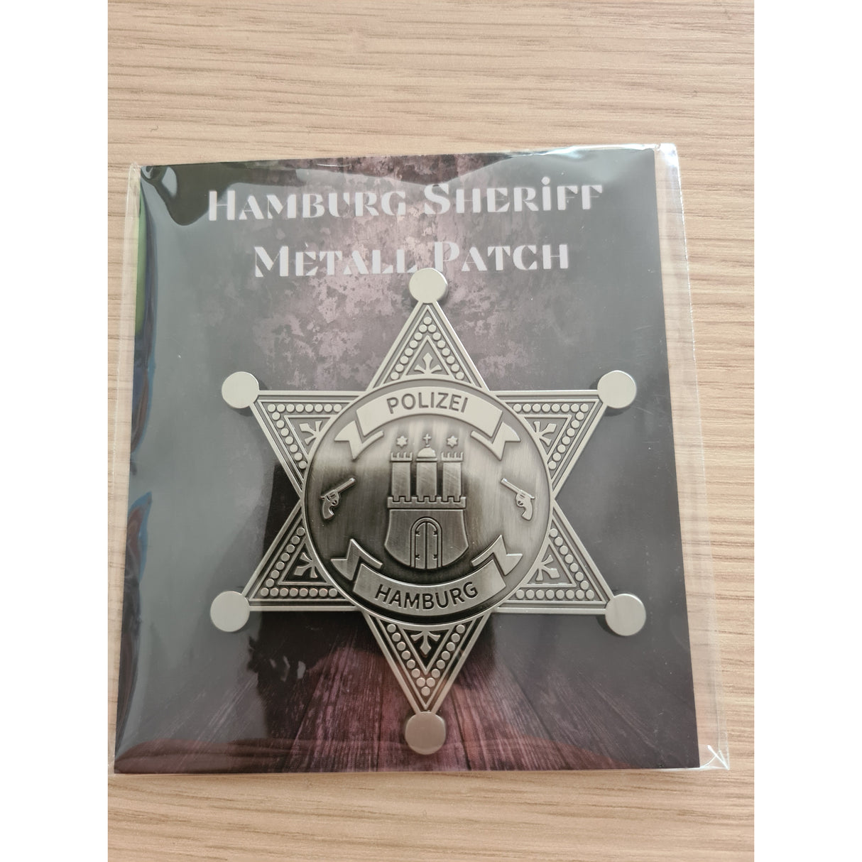 Hamburg Sheriff Metall Patch