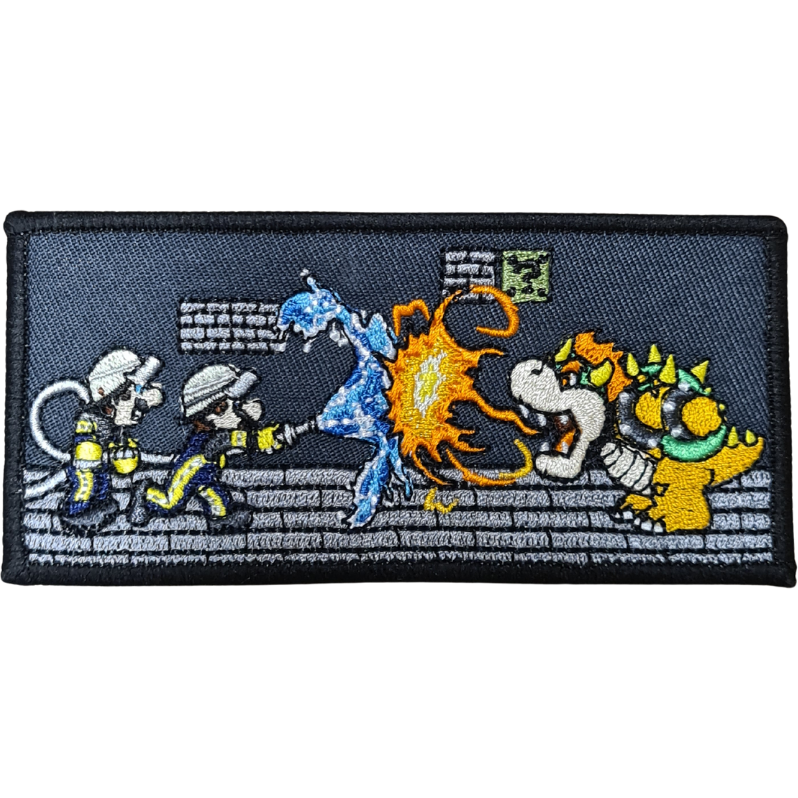 Fire & Water Textil Patch
