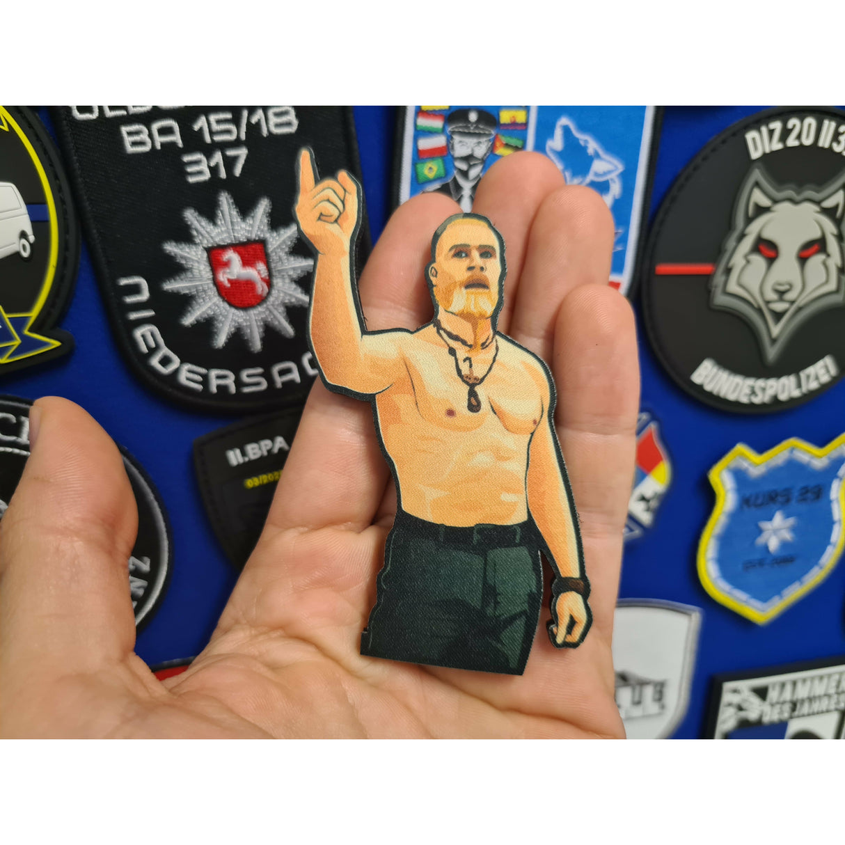 Techno Viking Textilpatch