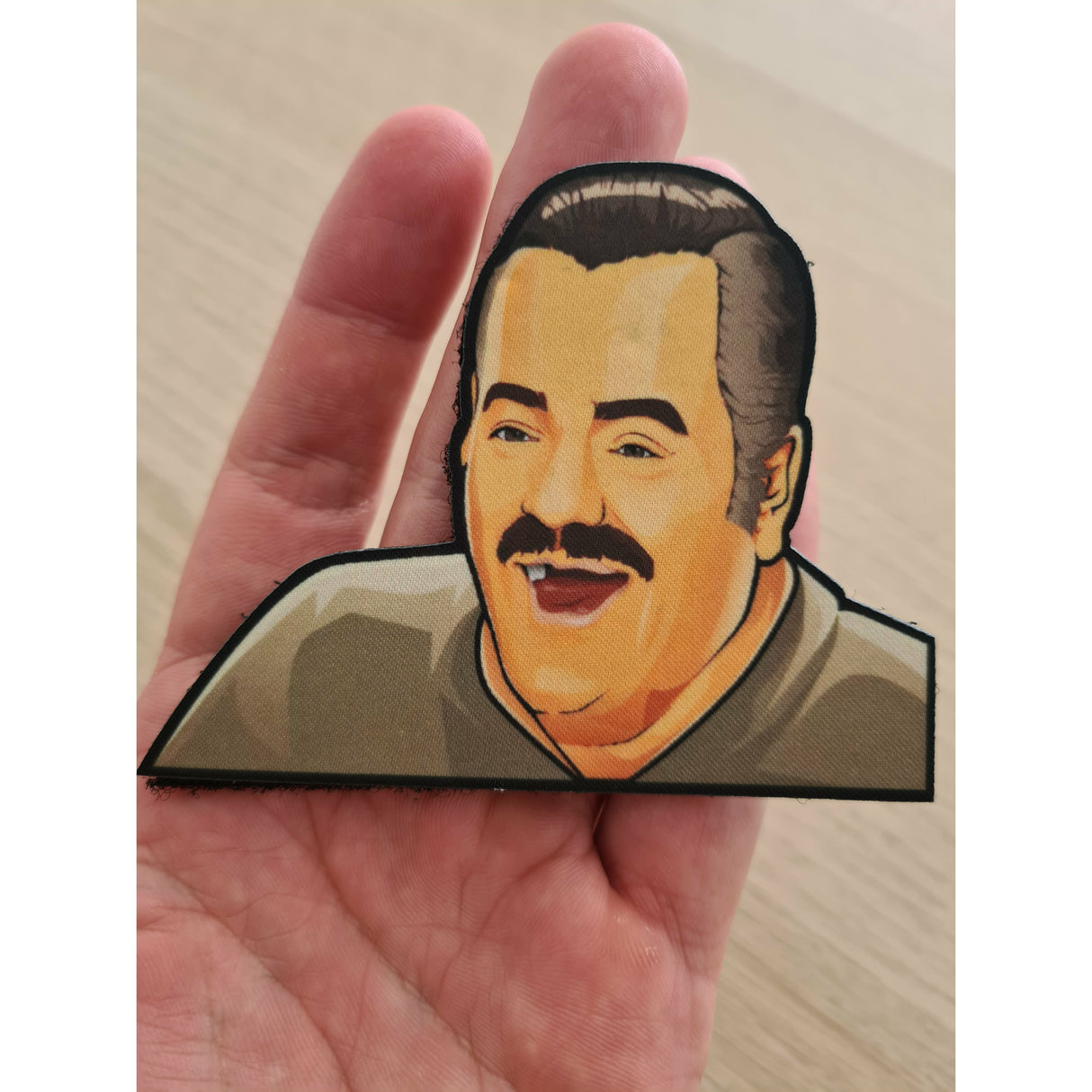 Spanish Meme Guy Textil Patch