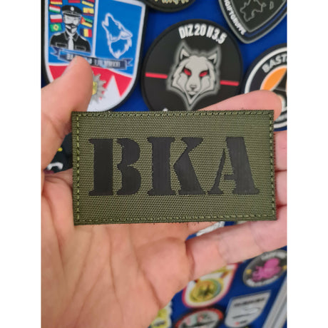 Lasercut BKA Textil Patch